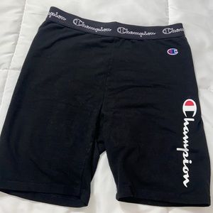 Champion high waisted biker shorts